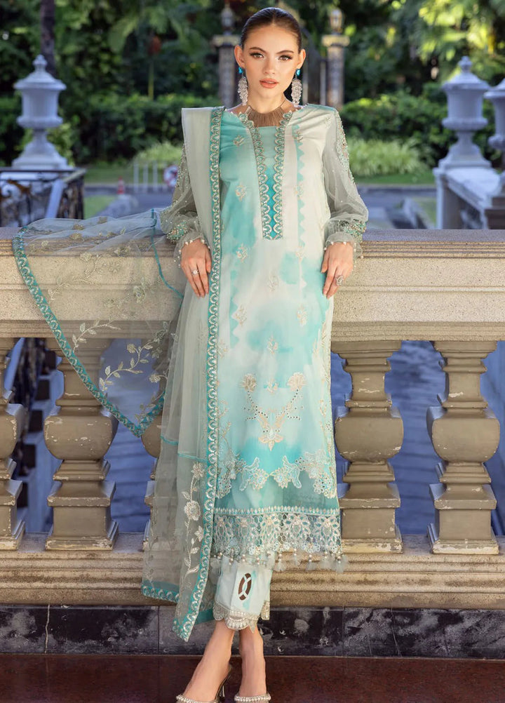 Charizma Embroidered Lawn Suit Unstitched 3 Piece CR25EF ED5-03 - Summer Collection