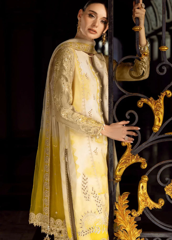 Charizma Embroidered Lawn Suit Unstitched 3 Piece CR25EF ED5-04 - Summer Collection