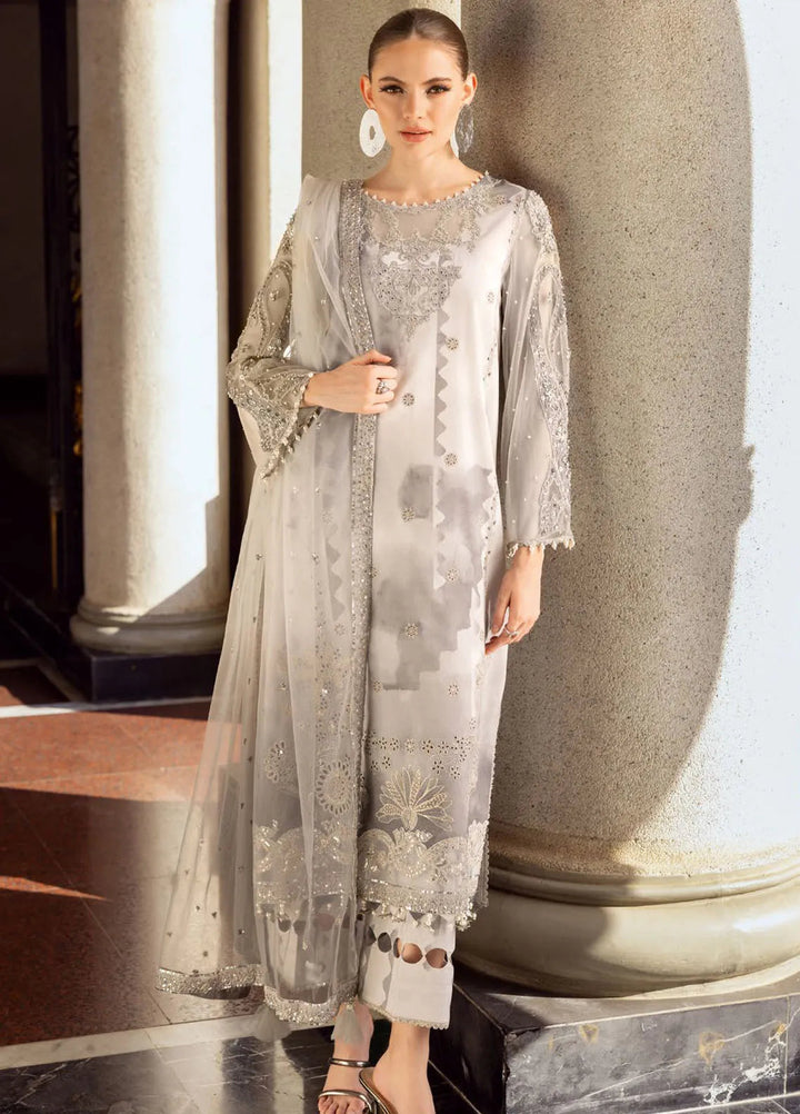 Charizma Embroidered Lawn Suit Unstitched 3 Piece CR25EF ED5-05 - Summer Collection