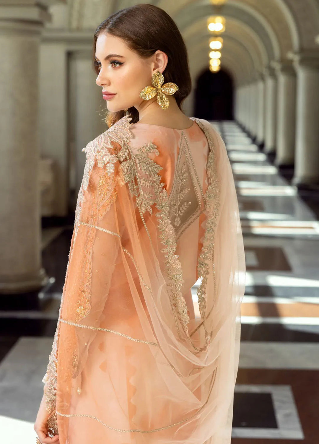 Charizma Embroidered Lawn Suit Unstitched 3 Piece CR25EF ED5-08 - Summer Collection