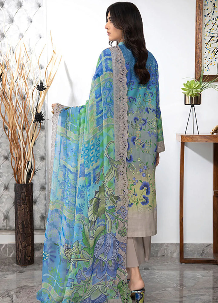Charizma Embroidered Lawn Suit Unstitched 3 Piece CRZ24C3 CC-24 - Summer Collection