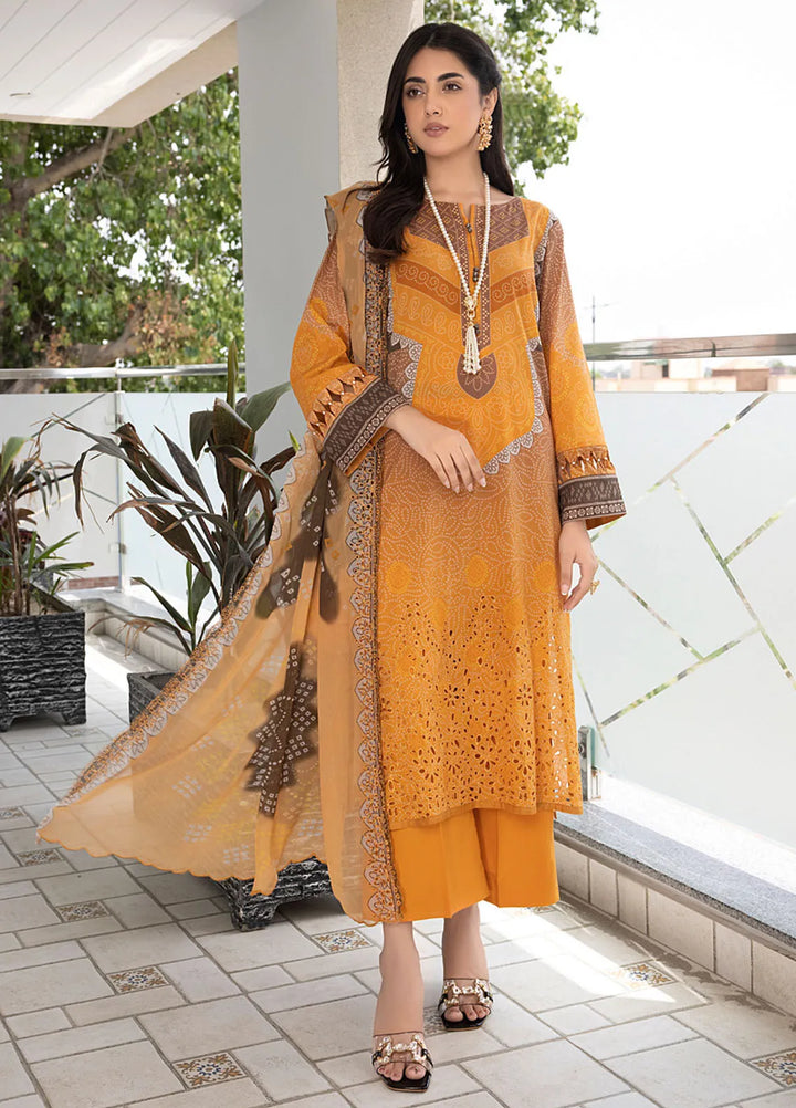 Charizma Embroidered Lawn Suit Unstitched 3 Piece CRZ24C3 CC-25 - Summer Collection