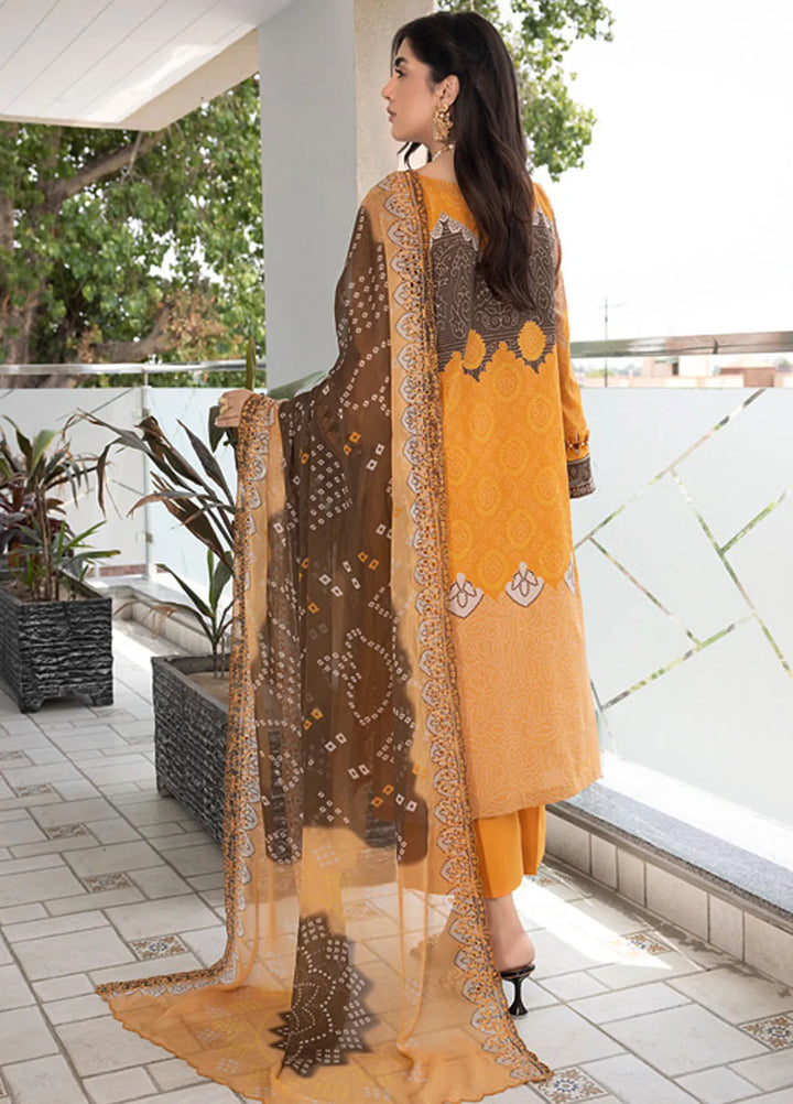 Charizma Embroidered Lawn Suit Unstitched 3 Piece CRZ24C3 CC-25 - Summer Collection