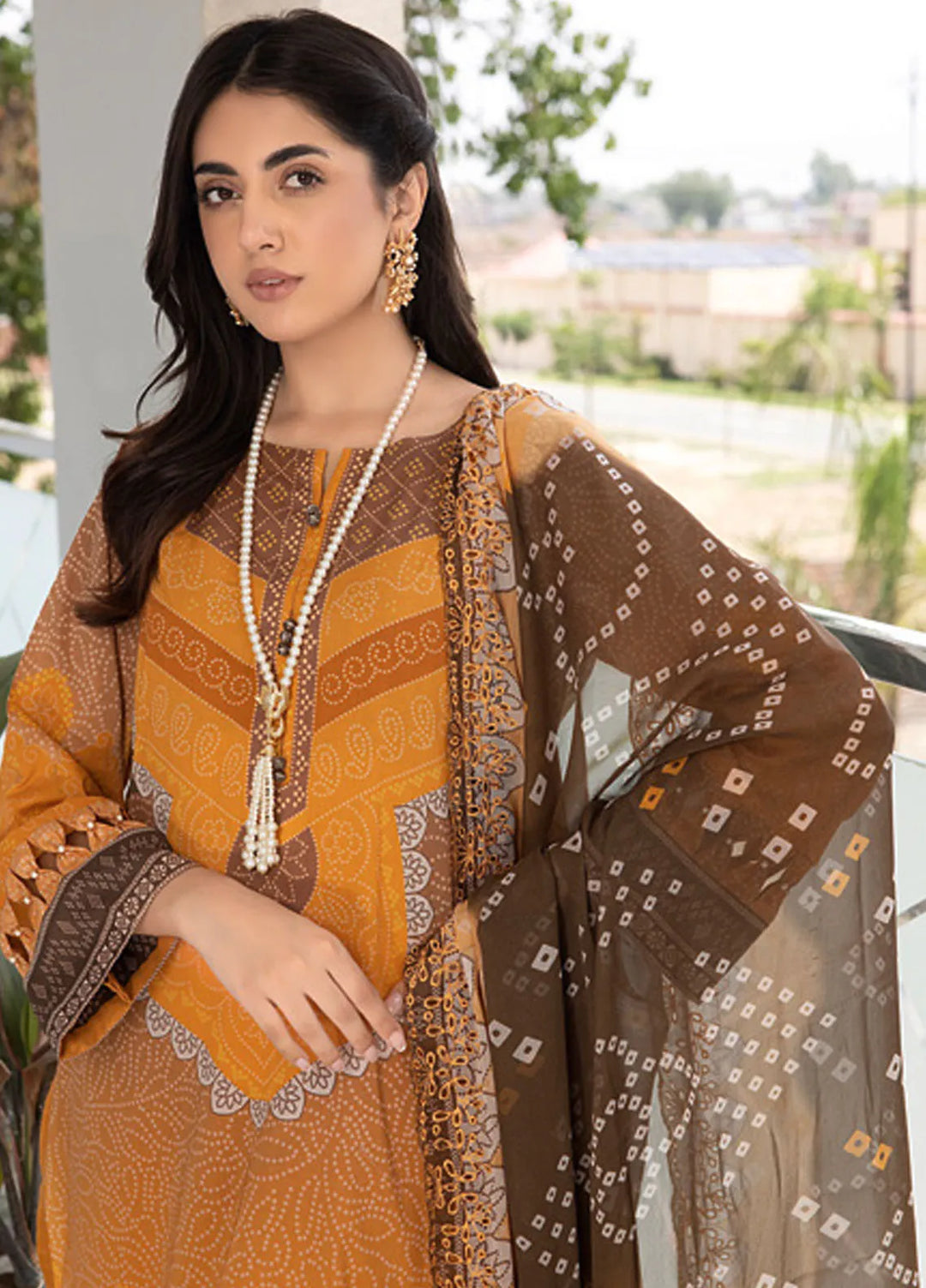 Charizma Embroidered Lawn Suit Unstitched 3 Piece CRZ24C3 CC-25 - Summer Collection