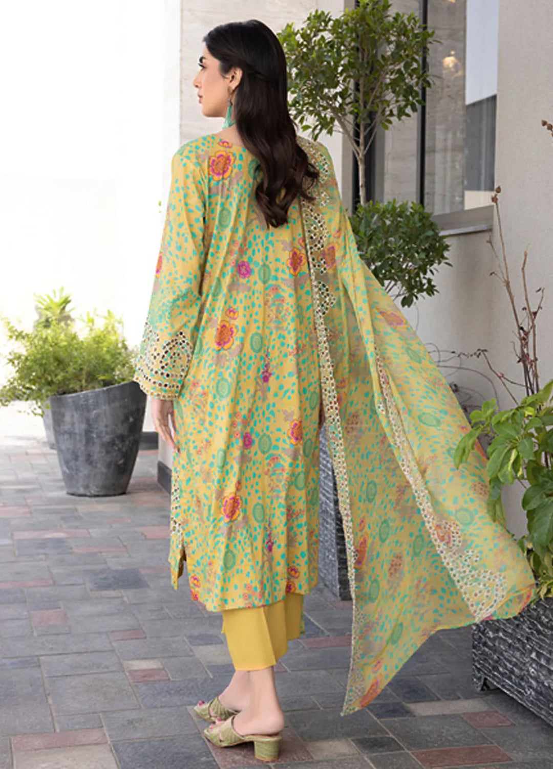 Charizma Embroidered Lawn Suit Unstitched 3 Piece CRZ24C3 CC-26 - Summer Collection