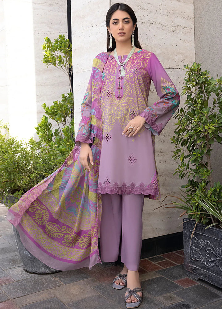 Charizma Embroidered Lawn Suit Unstitched 3 Piece CRZ24C3 CC-27 - Summer Collection