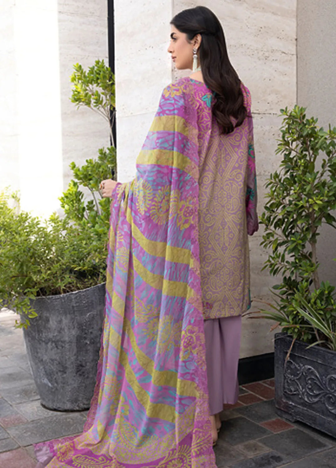 Charizma Embroidered Lawn Suit Unstitched 3 Piece CRZ24C3 CC-27 - Summer Collection