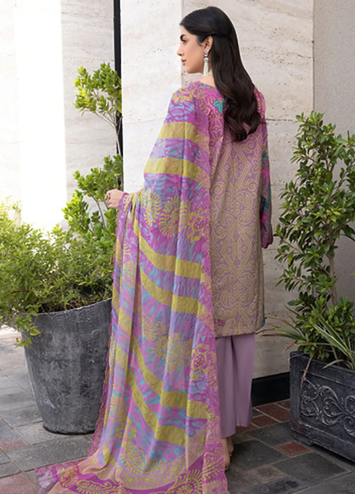 Charizma Embroidered Lawn Suit Unstitched 3 Piece CRZ24C3 CC-27 - Summer Collection