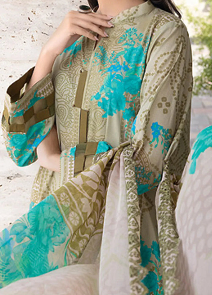 Charizma Embroidered Lawn Suit Unstitched 3 Piece CRZ24C3 CC-28 - Summer Collection