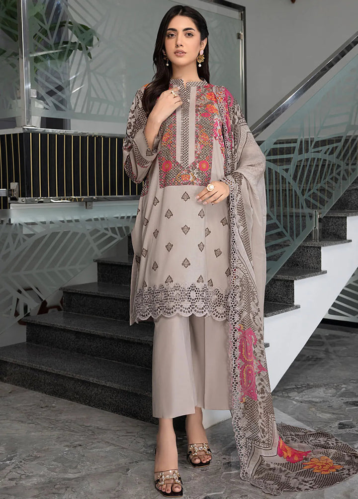 Charizma Embroidered Lawn Suit Unstitched 3 Piece CRZ24C3 CC-30 - Summer Collection