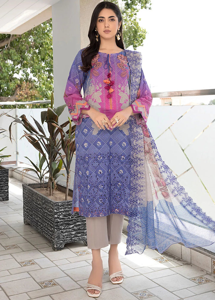 Charizma Embroidered Lawn Suit Unstitched 3 Piece CRZ24C3 CC-31 - Summer Collection