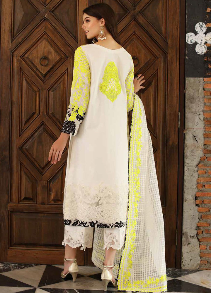 Charizma Embroidered Lawn Suit Unstitched 3 Piece CRZ24RE SR4-08 - Summer Collection