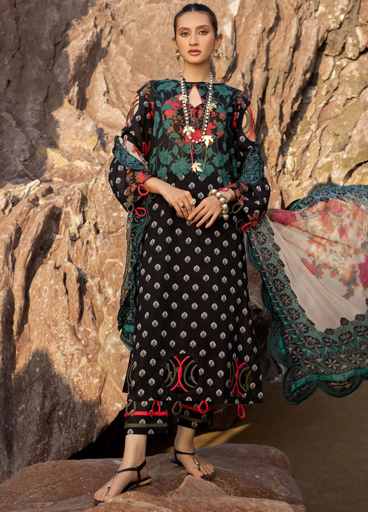 Charizma Embroidered Lawn Suits Unstitched 3 Piece CRZ24PM3 PM4-16 - Summer Collection