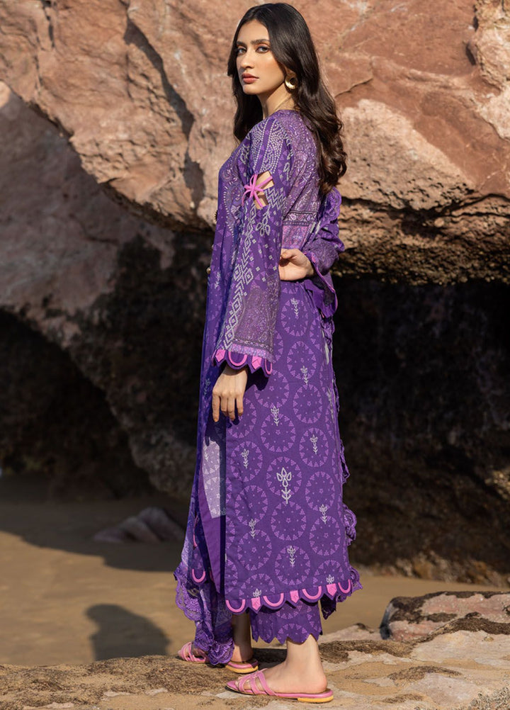 Charizma Embroidered Lawn Suits Unstitched 3 Piece CRZ24PM3 PM4-17 - Summer Collection