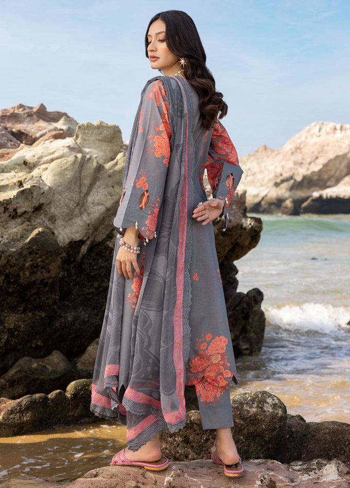 Charizma Embroidered Lawn Suits Unstitched 3 Piece CRZ24PM3 PM4-20 - Summer Collection