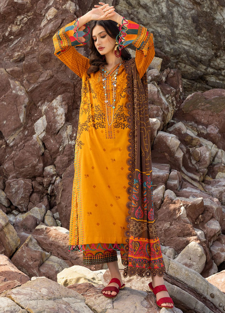 Charizma Embroidered Lawn Suits Unstitched 3 Piece CRZ24PM3 PM4-21 - Summer Collection