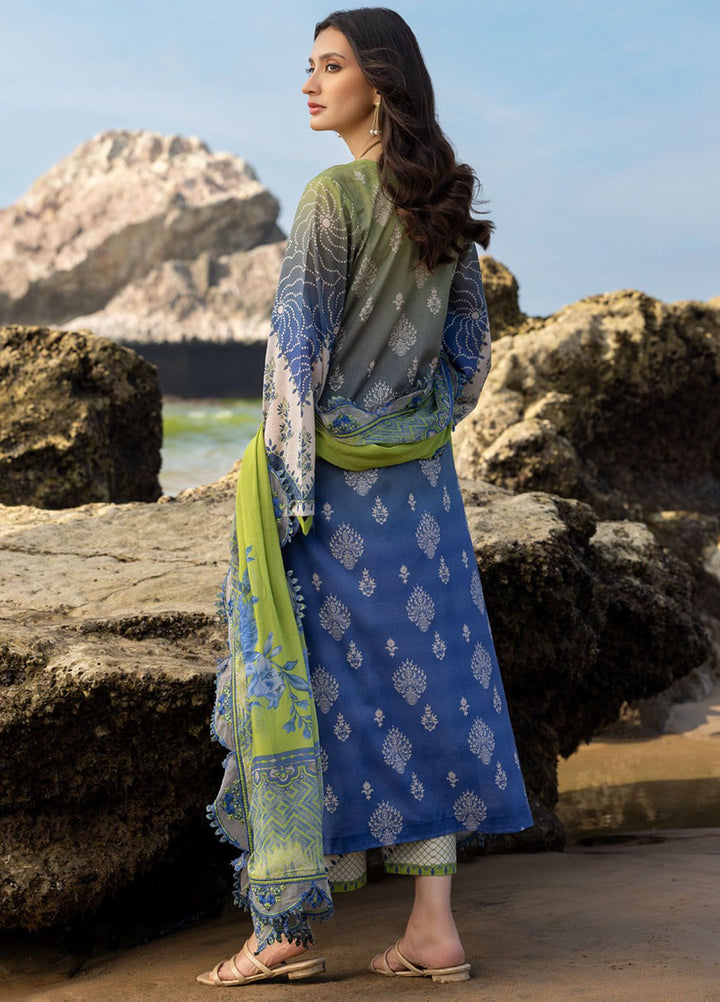 Charizma Embroidered Lawn Suits Unstitched 3 Piece CRZ24PM3 PM4-22 - Summer Collection