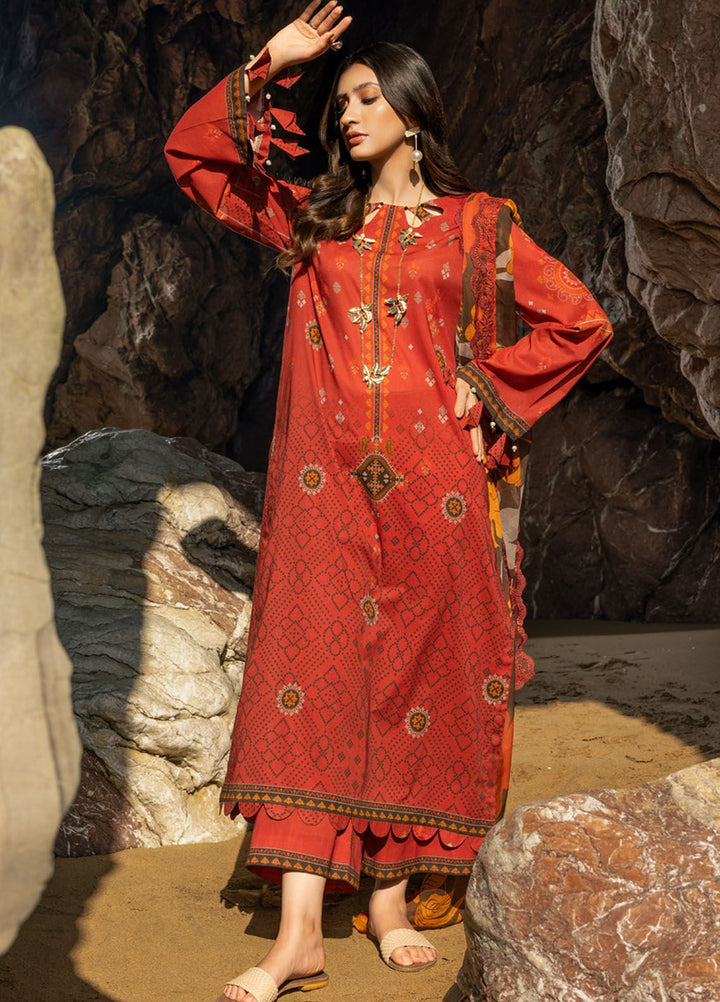 Charizma Embroidered Lawn Suits Unstitched 3 Piece CRZ24PM3 PM4-23 - Summer Collection