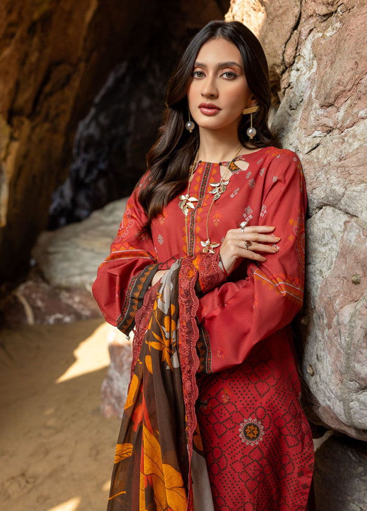 Charizma Embroidered Lawn Suits Unstitched 3 Piece CRZ24PM3 PM4-23 - Summer Collection