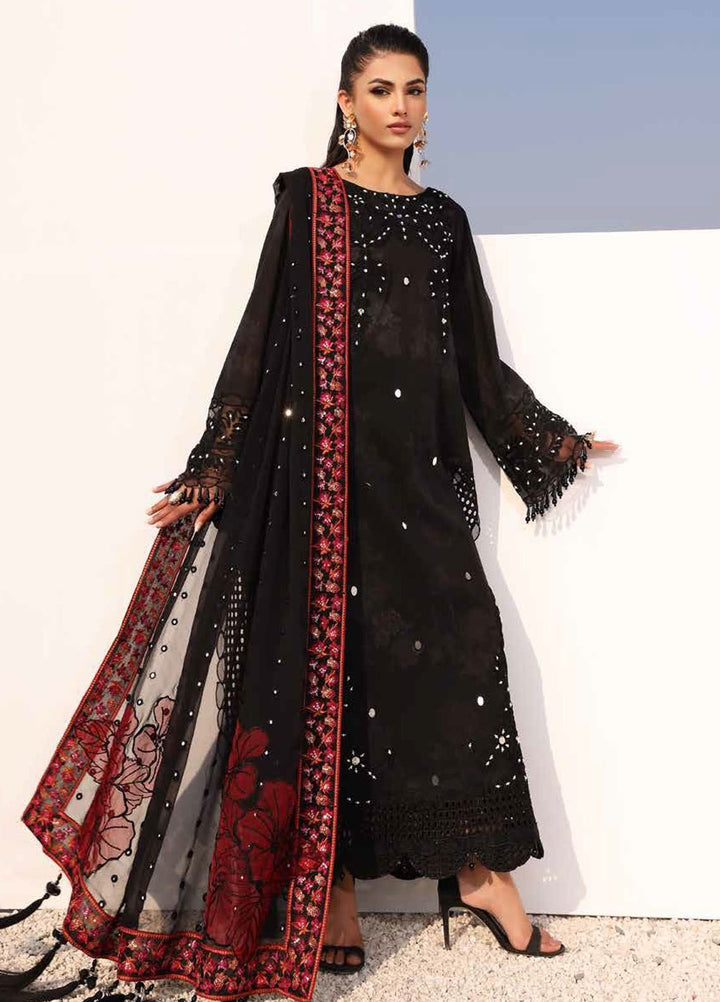 Charizma Embroidered Lawn Suits Unstitched 3 Piece CRZ24SF ED4-01 - Festive Collection