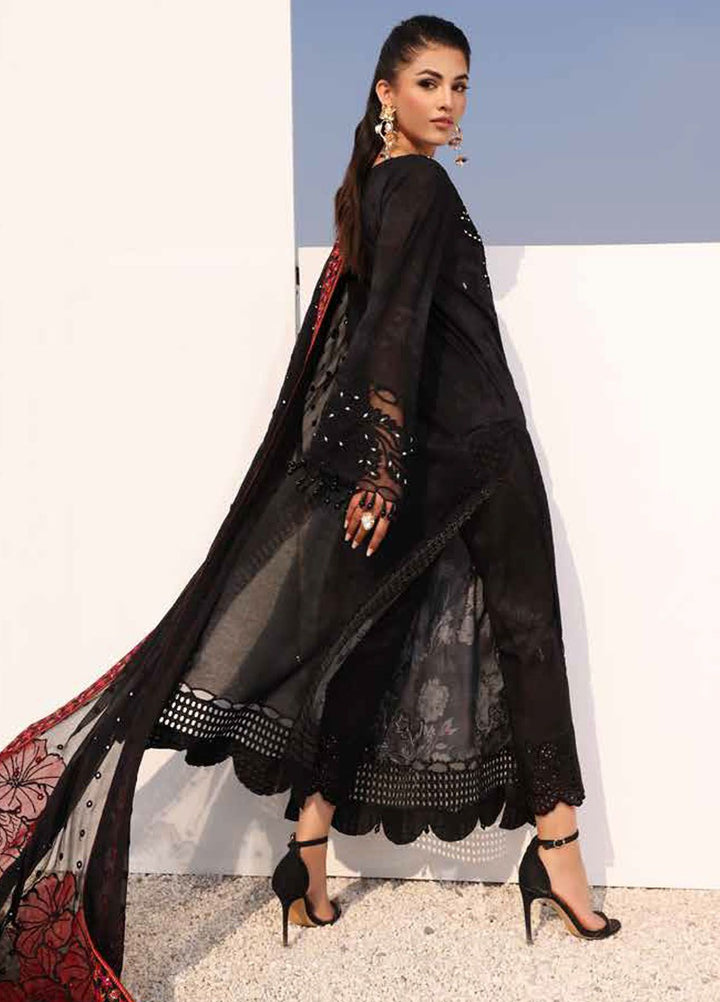 Charizma Embroidered Lawn Suits Unstitched 3 Piece CRZ24SF ED4-01 - Festive Collection