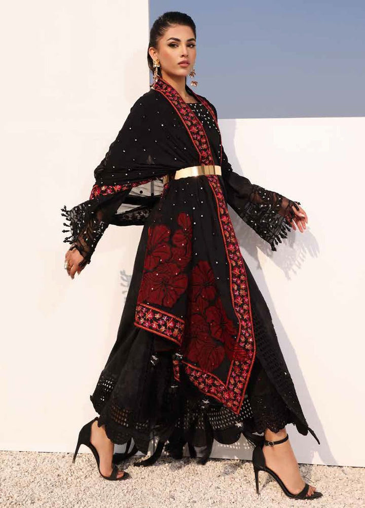 Charizma Embroidered Lawn Suits Unstitched 3 Piece CRZ24SF ED4-01 - Festive Collection