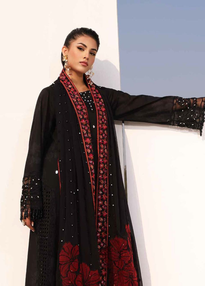 Charizma Embroidered Lawn Suits Unstitched 3 Piece CRZ24SF ED4-01 - Festive Collection