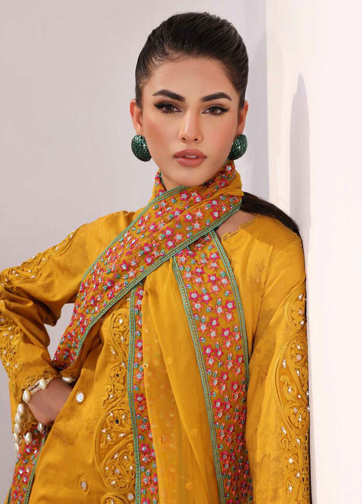 Charizma Embroidered Lawn Suits Unstitched 3 Piece CRZ24SF ED4-03 - Festive Collection