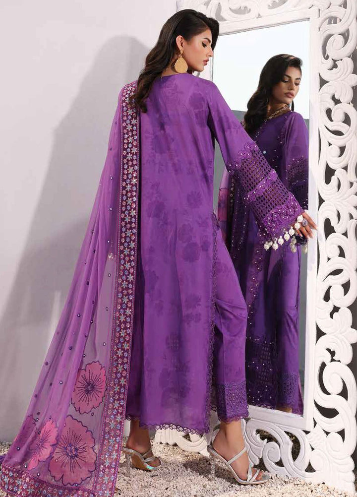 Charizma Embroidered Lawn Suits Unstitched 3 Piece CRZ24SF ED4-04 - Festive Collection