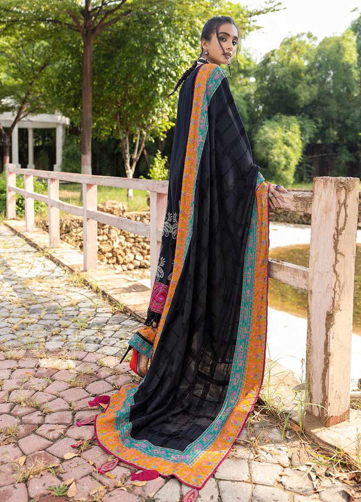 Charizma Embroidered Leather Peach Suits Unstitched 3 Piece CRZ22W CLP-07 - Winter Collection