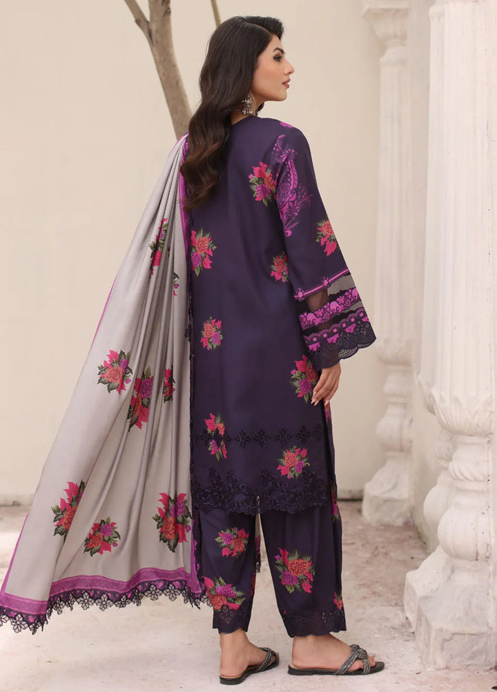 Charizma Embroidered Linen Suit Unstitched 3 Piece CRZ24VW CVW4-03 - Winter Collection