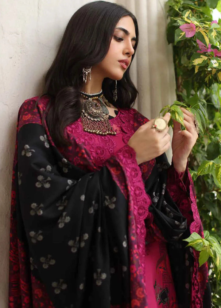 Charizma Embroidered Linen Suit Unstitched 3 Piece CRZ24EL CCW4-11 - Winter Collection