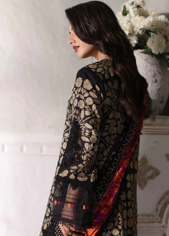 Charizma Embroidered Linen Suit Unstitched 3 Piece CRZ24EL CCW4-13 - Winter Collection