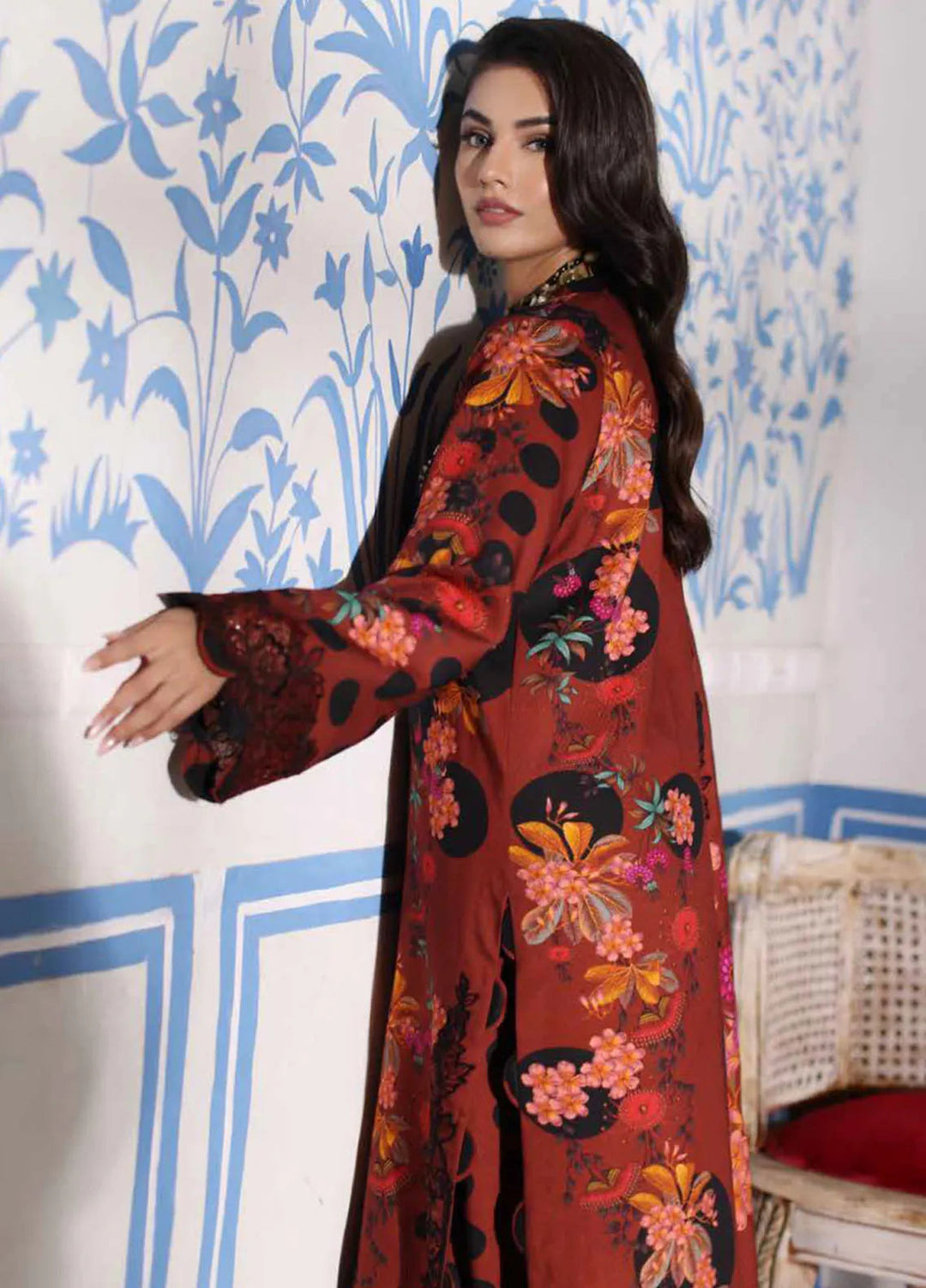Charizma Embroidered Linen Suit Unstitched 3 Piece CRZ24EL CCW4-15 - Winter Collection
