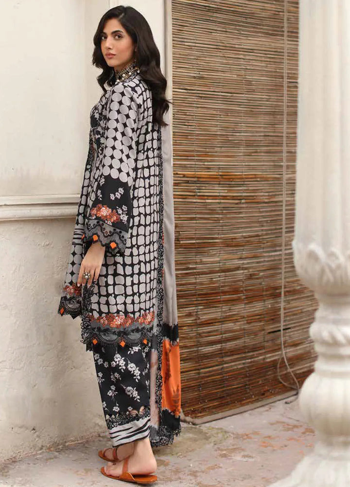 Charizma Embroidered Linen Suit Unstitched 3 Piece CRZ24EL CCW4-16 - Winter Collection