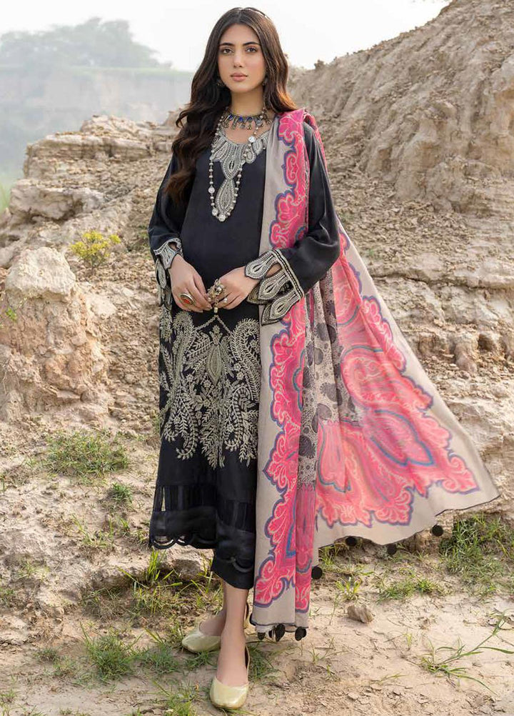 Charizma Embroidered Marina Suits Unstitched 3 Piece CRZ22MJ CLJ-01 - Winter Collection