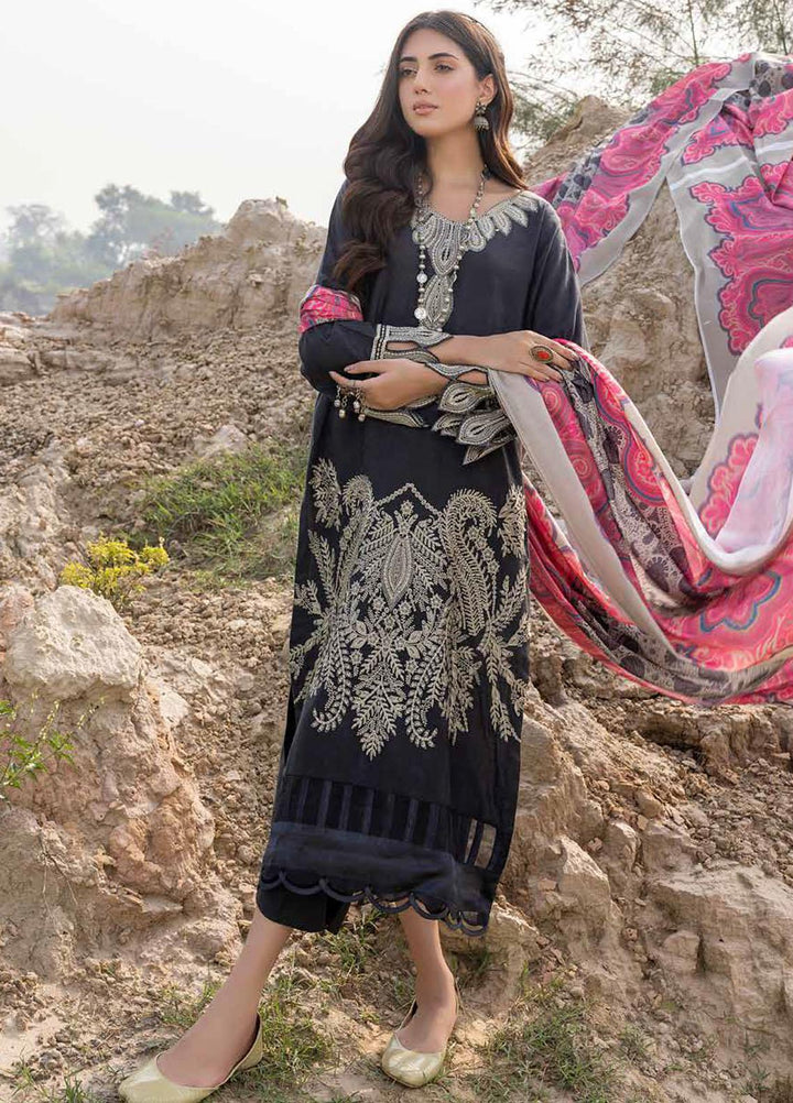 Charizma Embroidered Marina Suits Unstitched 3 Piece CRZ22MJ CLJ-01 - Winter Collection