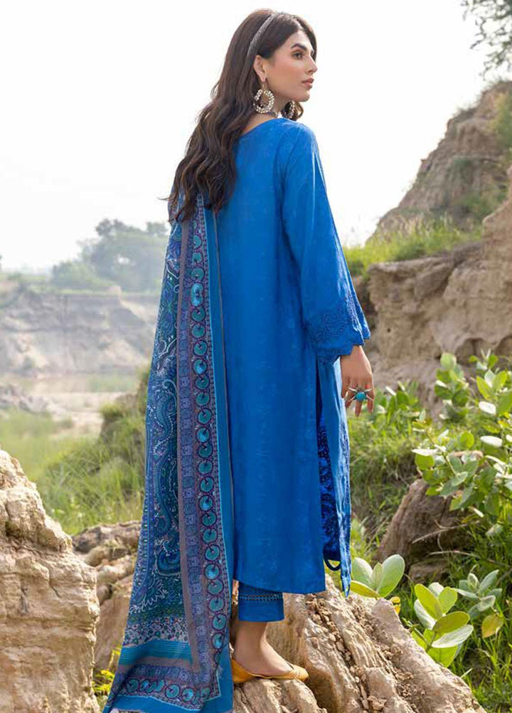 Charizma Embroidered Marina Suits Unstitched 3 Piece CRZ22MJ CLJ-02 - Winter Collection