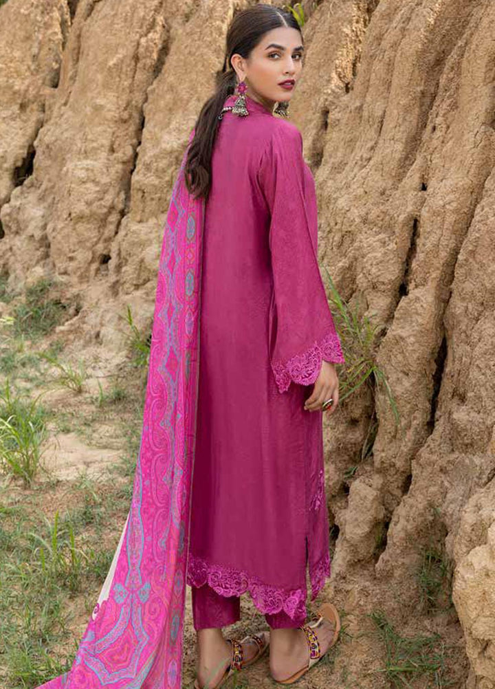 Charizma Embroidered Marina Suits Unstitched 3 Piece CRZ22MJ CLJ-04 - Winter Collection