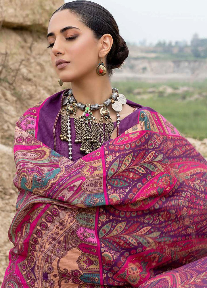 Charizma Embroidered Marina Suits Unstitched 3 Piece CRZ22MJ CLJ-06 - Winter Collection