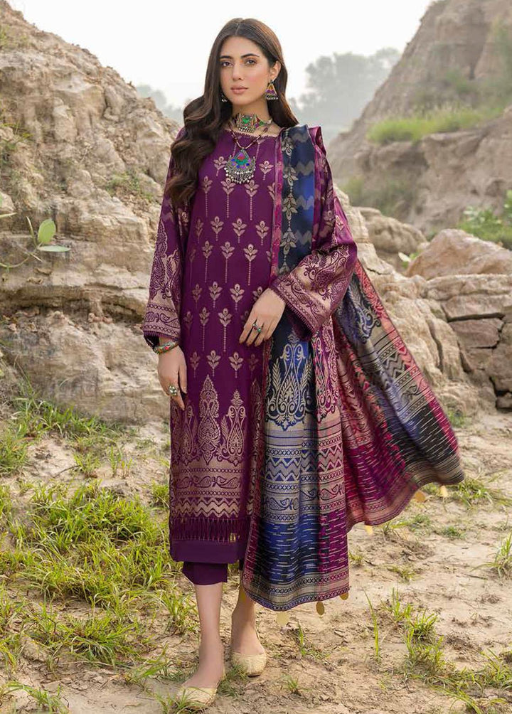 Charizma Embroidered Marina Suits Unstitched 3 Piece CRZ22M CMJ-05 - Winter Collection