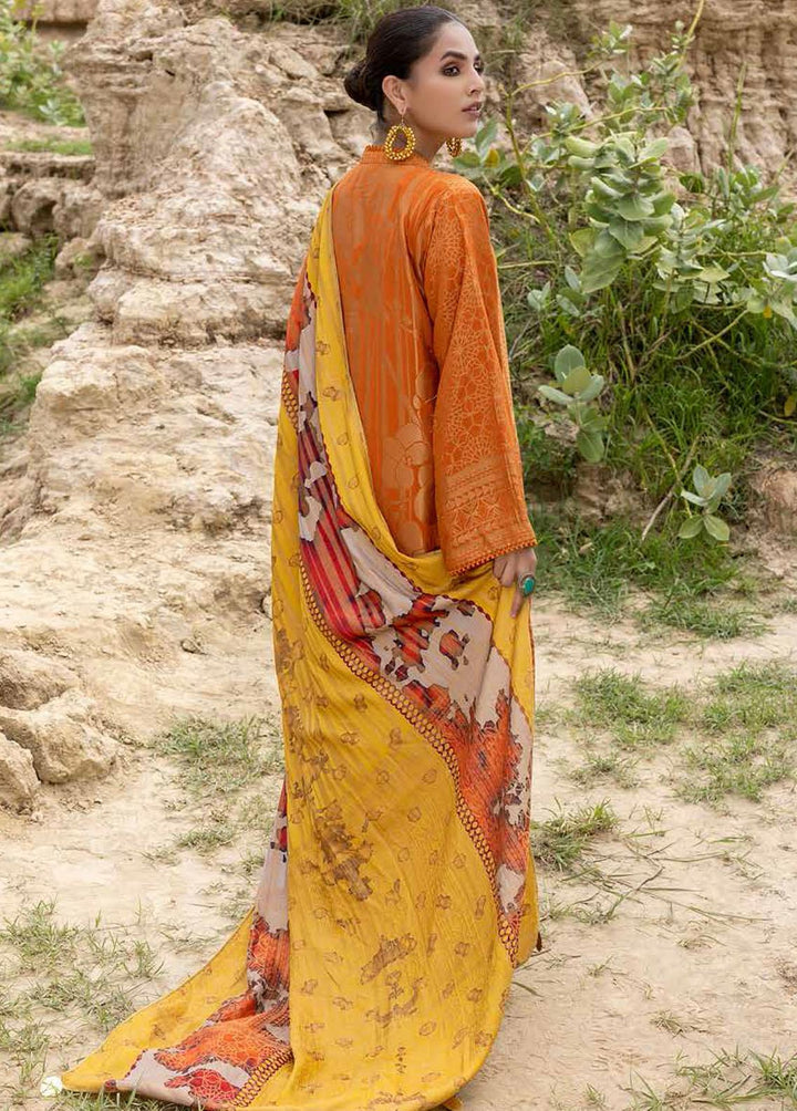 Charizma Embroidered Marina Suits Unstitched 3 Piece CRZ22M CMJ-12 - Winter Collection