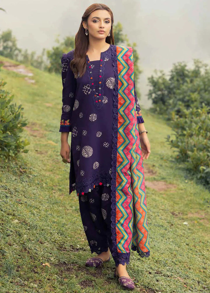 Charizma Embroidered Staple Suits Unstitched 3 Piece CRZ24CS CCW5-03 - Winter Collection