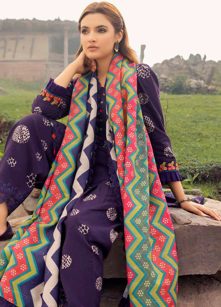 Charizma Embroidered Staple Suits Unstitched 3 Piece CRZ24CS CCW5-03 - Winter Collection