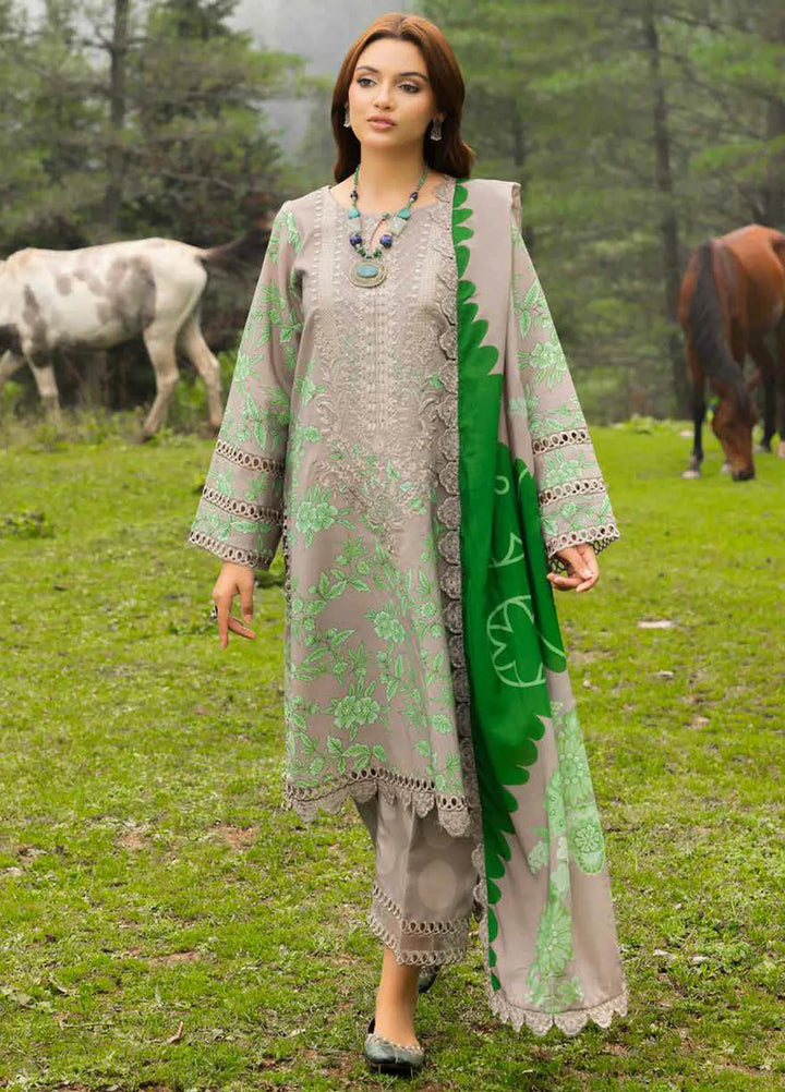 Charizma Embroidered Staple Suits Unstitched 3 Piece CRZ24CS CCW5-04 - Winter Collection