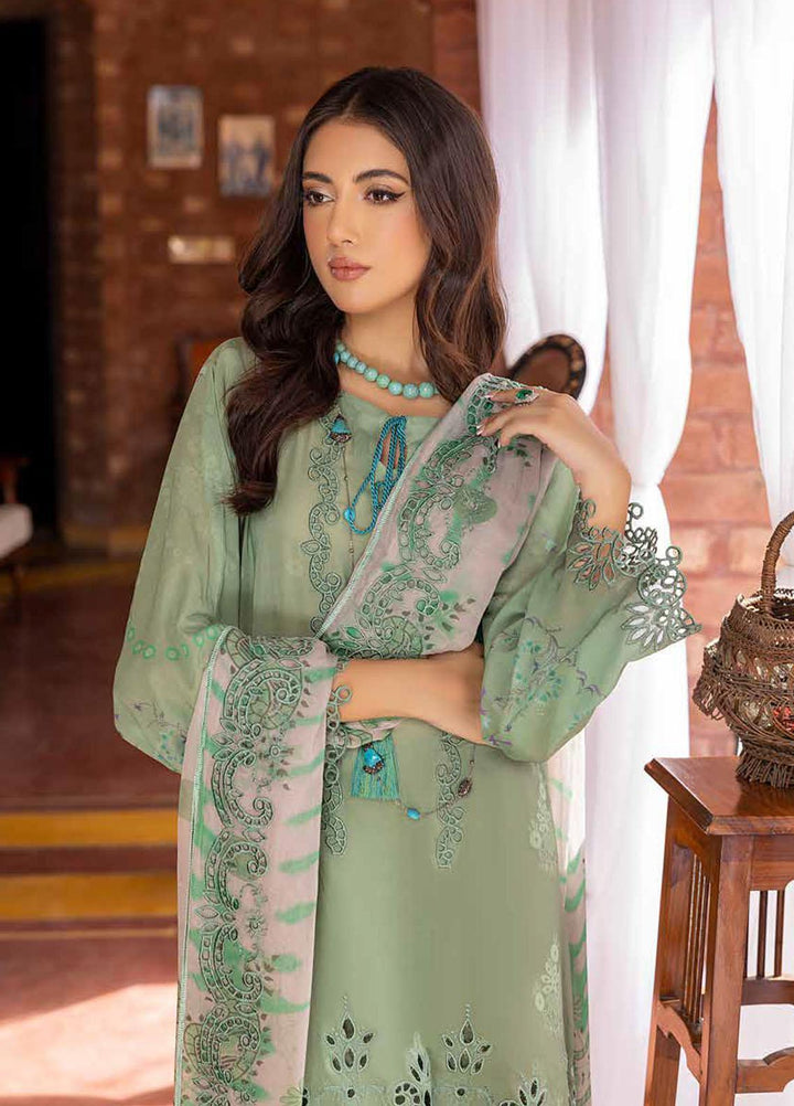 Charizma Embroidered Swiss Voile Suits Unstitched 3 Piece CRZ23SV CSM-02 - Summer Collection