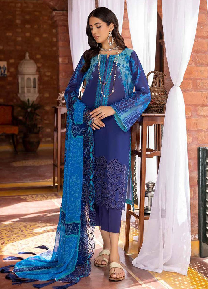 Charizma Embroidered Swiss Voile Suits Unstitched 3 Piece CRZ23SV CSM-05 - Summer Collection