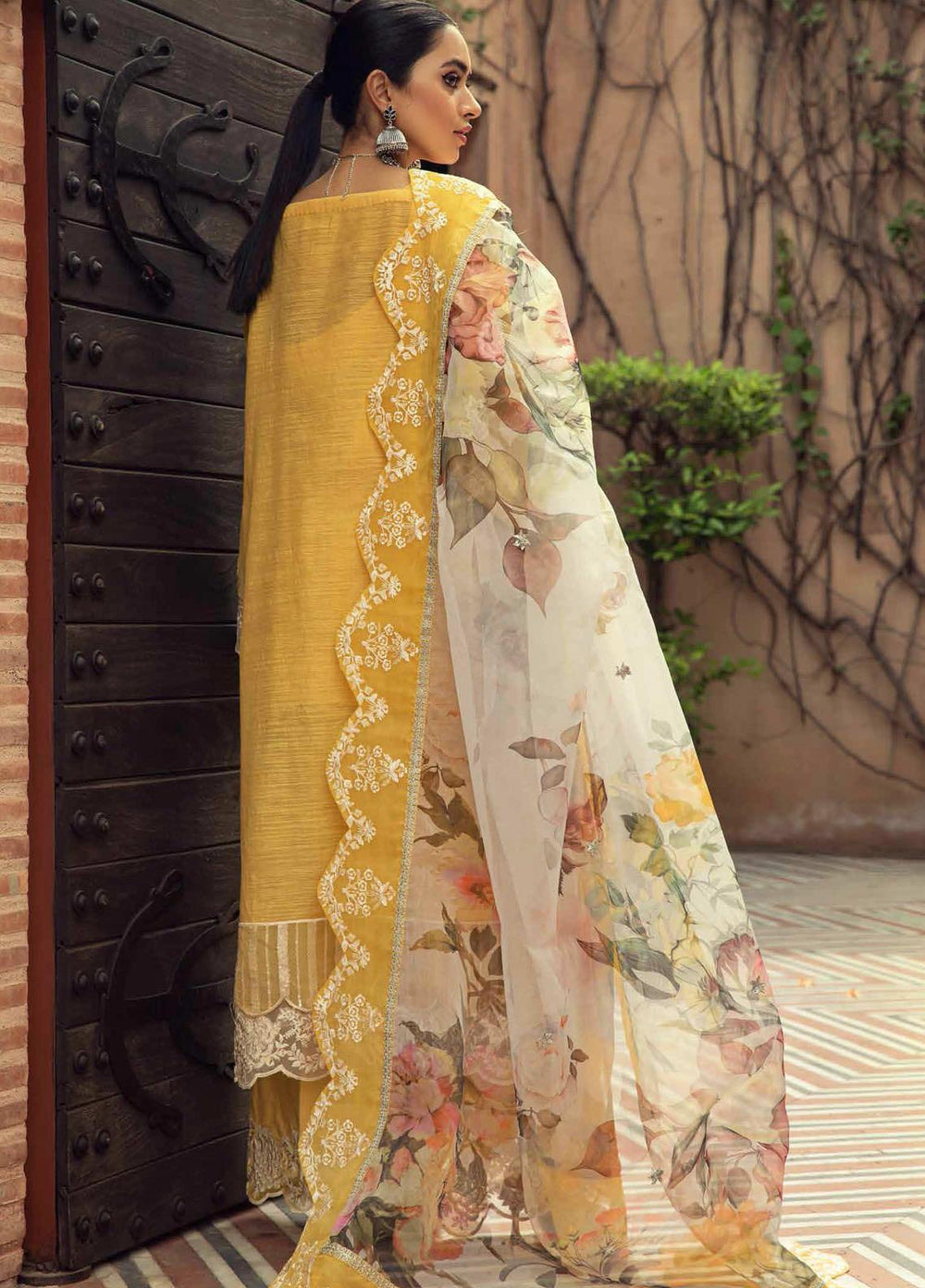 Charizma Embroidered Lawn Suits Unstitched 3 Piece CRZ21F ED-01 - Festive Collection