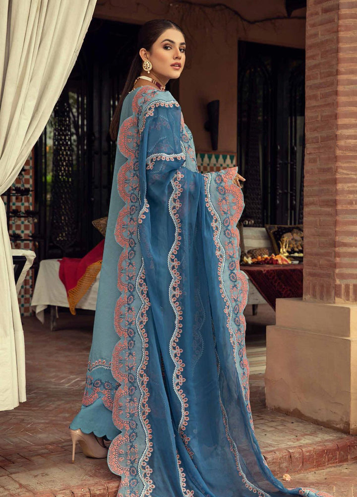 Charizma Embroidered Lawn Suits Unstitched 3 Piece CRZ21F ED-04 - Festive Collection