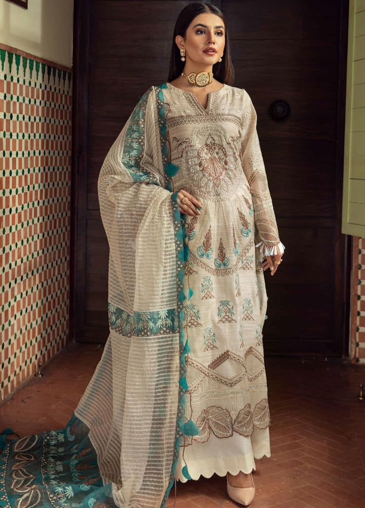 Charizma Embroidered Lawn Suits Unstitched 3 Piece CRZ21F ED-05 - Festive Collection